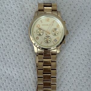 Michael Kors Runway Gold Watch MK5055